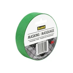 Scotch Expressions Masking Tape, 0.94 in. x 20 yds., Primary Green (3437-PGR-ESF)* Masking Tape