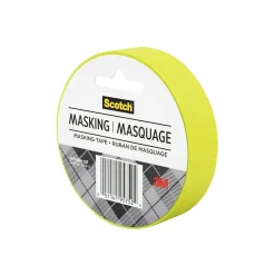 Scotch Expressions Masking Tape, 0.94" x 20 yds., Lemon Lime (3437-GRN)* Masking Tape