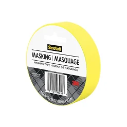 Scotch ® Expressions Masking Tape, .94" x 20 yds., Yellow (3437-PYL)* Masking Tape