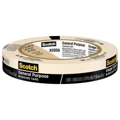 Scotch General Purpose Masking Tape, 0.70" x 60.1 yds. (2050-18AP)* Masking Tape