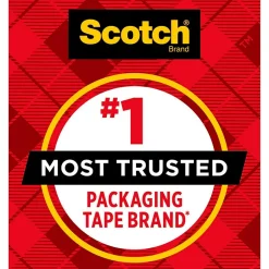 Scotch Heavy Duty Shipping Packaging Tape, 1.88 in x 38.2 yds., 2 Pack (3850S-21RD-3GC)* Packing Tape