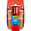Scotch Heavy Duty Shipping Packaging Tape with Dispenser, 1.88" x 22.2 yds., Tan (143)* Packing Tape