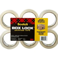 Scotch Shipping Packaging Tape, 1.88 in x 38.2 yds., 6 Pack (3950S-6)* Packing Tape