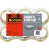 Scotch Shipping Packing Tape, 1.88" x 109 yds., Clear, 6 Pack (3350L-6)* Packing Tape