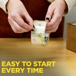 Scotch Sure-Start Packing Tape with Dispenser, 1.88