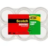 Scotch Tough Grip Packing Tape, 1.88" x 43.7 yds., Clear, 6/Pack (3500-40-6)* Packing Tape