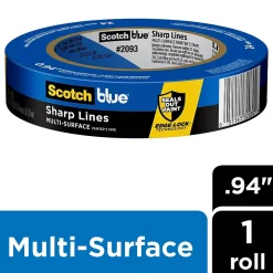 3M ScotchBlue Sharp Lines 0.94" x 60 yd. Medium Painter's Tape (2093-24EC)* Masking Tape