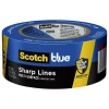 ScotchBlue Sharp Lines 1.88" x 60 yds. Medium Painter Tape, Blue (2093-48EC)* Masking Tape