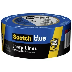 ScotchBlue Sharp Lines 1.88" x 60 yds. Medium Painter Tape, Blue (2093-48EC)* Masking Tape