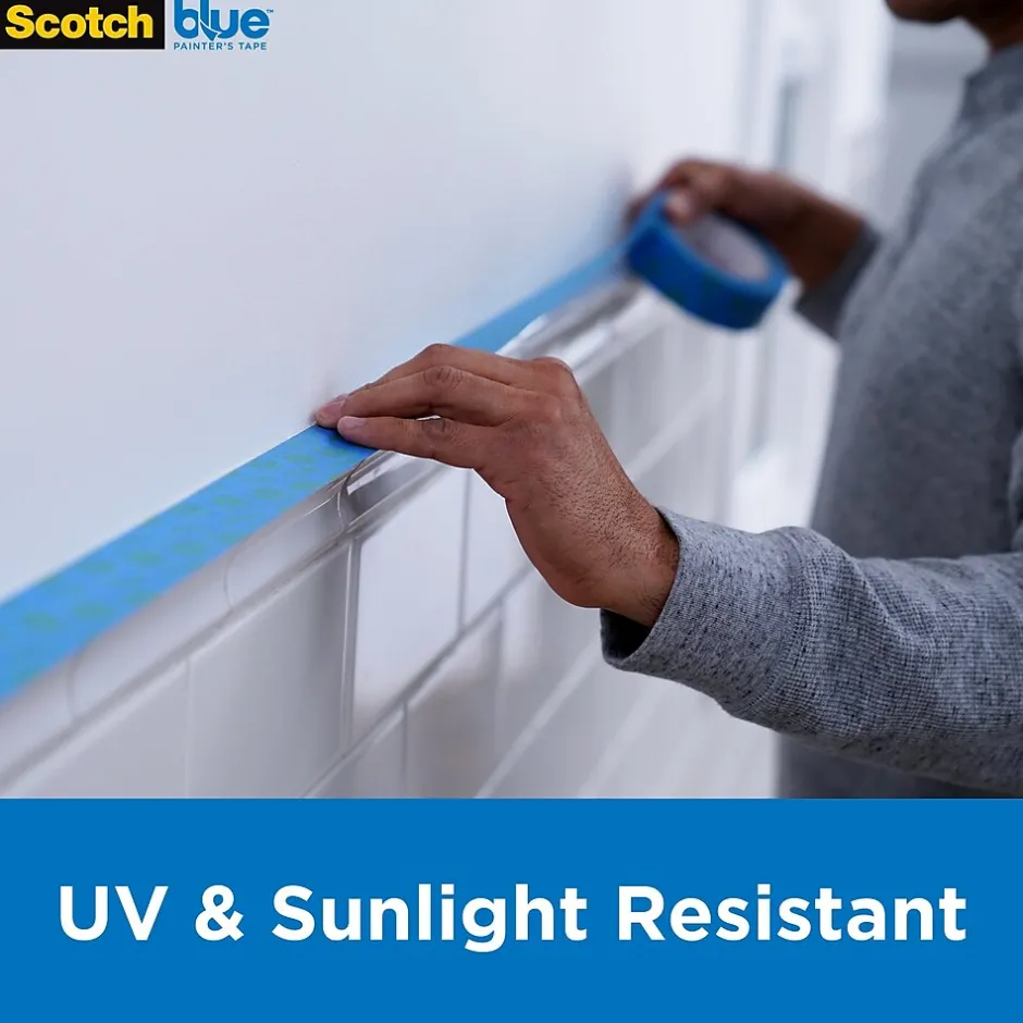 ScotchBlue Sharp Lines 1.88" x 60 yds. Medium Painter Tape, Blue (2093-48EC)* Masking Tape