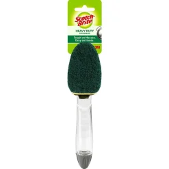 Scotch-Brite Heavy Duty Dishwand, Green/Yellow (650-4)
