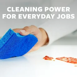 Scotch-Brite Non-Scratch Scrub Sponge, Blue, 3/Pack (MP-3-8-D)