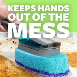 Scotch-Brite Soap Control Non-Scratch Dishwand, Blue (451A-4)