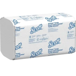 Paper Towels<Scott Control Plus+ Slimfold Recycled Multifold Paper Towels, 1-ply, 90 Sheets/Pack, 24 Packs/Carton (04442)