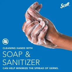 Scott Essential Wall Mounted Hand Soap/Hand Sanitizer Dispenser, Black (KCC 92145)