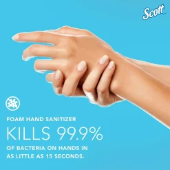 Scott Pro Foaming Hand Sanitizer Refill, Fresh Scent, 1000 mL., 6/Carton (91560)