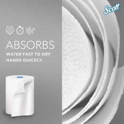 Paper Towels<Scott Pro Hardwound Paper Towels, 1-ply, 900 ft./Roll, 6 Rolls/Carton (43959)