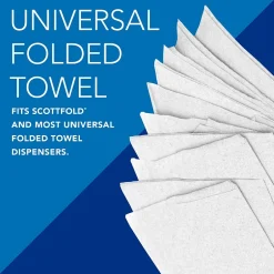 Paper Towels<Scott Pro Recycled Multifold Paper Towels, 1-ply, 175 Sheets/Pack (01980)