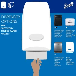 Paper Towels<Scott Pro Recycled Multifold Paper Towels, 1-ply, 175 Sheets/Pack (01980)