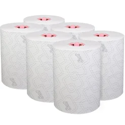 Paper Towels<Scott Pro Slimroll Recycled Hardwound Paper Towels, 1-ply, 580 ft./Roll, 6 Rolls/Carton (47032)