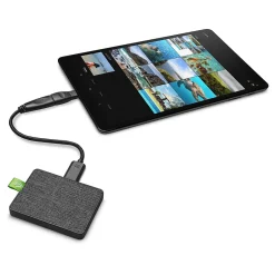 Seagate Ultra Touch 500GB USB 3.0 External Hard Drive, Black (STJW500401)* External Hard Drives