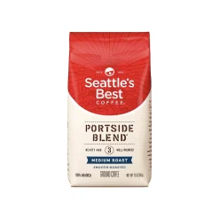 Coffee<Seattle's Best Coffee Portside Blend Ground Coffee, Medium Roast (SBK11008569)