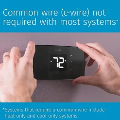 Smart Thermostats<Emerson Sensi Lite Smart Programmable Wi-Fi Thermostat, Works with Alexa (ST25)