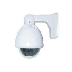 Security Cameras & Systems<SeqCam SEQ7503 Wired Dome Security Camera, Vandal-/Weatherproof, White