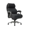 Big & Tall Ergonomic Bonded Leather Swivel Executive Chair, Black (44954) Office Chairs