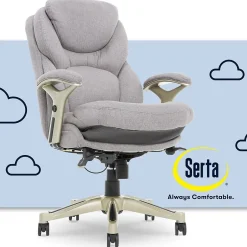 Clearance Claremont Ergonomic Fabric Swivel Executive Chair with Back in Motion Technology, (44186D) Ergonomic Chairs
