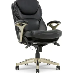 Claremont Ergonomic Leather Swivel Executive Chair with Back in Motion Technology, (CHR200006) Ergonomic Chairs