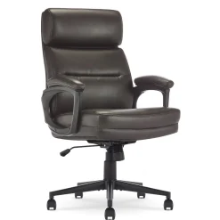 Hot Comfort Ergonomic Bonded Leather Swivel Executive Chair, Brown (CHR10130B) Office Chairs