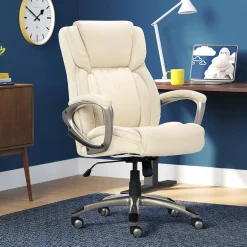 Sale Garret Ergonomic Bonded Leather Swivel Executive Chair, (CH200112) Ergonomic Chairs