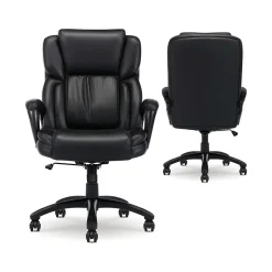 New Garret Ergonomic Bonded Leather Swivel Executive Chair, (43520E) Ergonomic Chairs
