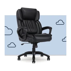 New Garret Ergonomic Bonded Leather Swivel Executive Chair, (43520E) Ergonomic Chairs