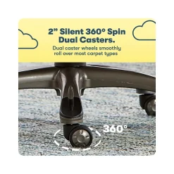 New Garret Ergonomic Bonded Leather Swivel Executive Chair, (43520F) Ergonomic Chairs