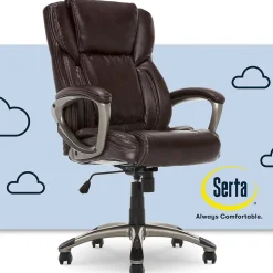 Hot Garret Ergonomic Bonded Leather Swivel Executive Chair, (CHR200090) Ergonomic Chairs