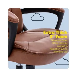 Best Hannah I Ergonomic Bonded Leather Swivel Executive Chair, (43670H) Ergonomic Chairs