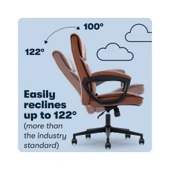 Best Hannah I Ergonomic Bonded Leather Swivel Executive Chair, (43670H) Ergonomic Chairs