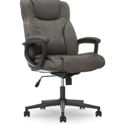 Clearance Hannah II Bonded Leather Executive Chair, (43672A) Ergonomic Chairs