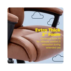 Discount Hannah II Ergonomic Bonded Leather Swivel Executive Chair, (43672H) Ergonomic Chairs