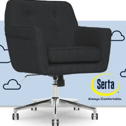 Hot Style Ashland Fabric Swivel Computer and Desk Chair, (CHR100005) Ergonomic Chairs