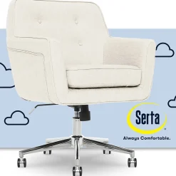 Hot Style Ashland Fabric Swivel Computer and Desk Chair, (48372) Ergonomic Chairs
