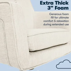 Hot Style Ashland Fabric Swivel Computer and Desk Chair, (48372) Ergonomic Chairs