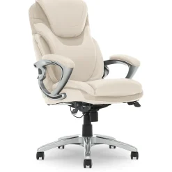 Works Bryce Ergonomic Bonded Leather Swivel Executive Chair, (43807B) Ergonomic Chairs