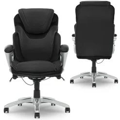 Works Bryce Ergonomic Bonded Leather Swivel Executive Chair, (43807A) Ergonomic Chairs