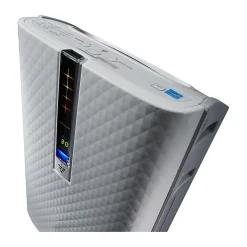 Air Purifiers<Sharp HEPA Console Air Purifier, 3-Speed, White (KC-850U)