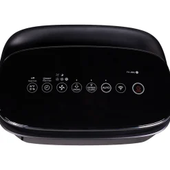 Air Purifiers<Sharp Plasmacluster True HEPA Console Air Purifier, 3-Speed, White/Black (FX-J80UW)