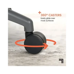 Clearance Revive Shiatsu Ergonomic Mesh Swivel Massage Chair, Black (60097-BLK) Office Chairs