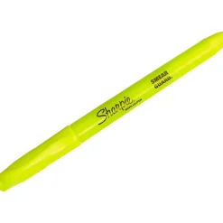 Sharpie Accent Stick Highlighter, Chisel Tip, Yellow, 2/Pack (27162) Sale